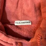 Ulla Johnson  Sacha Puff Sleeve Tassel Pullover Hoodie Sweatshirt Rose Size Small Photo 8
