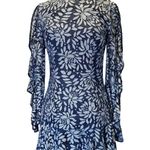KEEPSAKE The Label
Engage Floral Lace Mini Dress Long Sleeve Navy Blue Small EUC Photo 4