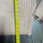EXPRESS Soft Tan Cowl Neck Sweater Photo 7