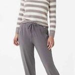 Barefoot Dreams  CozyChic Lite Lurex Striped Pullover Sweater Women’s Size M Photo 0