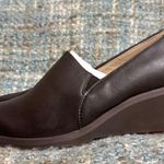 Hush Puppies Women's Fraulein Mariya Heeled Loafer in Dark Brown Shield Leather Photo 2