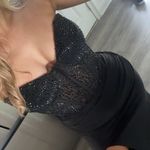 Terry Costa  Prom Dress Black Photo 1