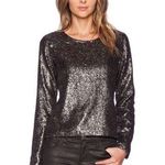 Lovers + Friends  Bright Lights Gunmetal Top Hi-Low NEW WITH TAGS Extra Small Photo 0