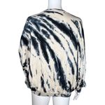 Young Fabulous and Broke Sweatshirt Womens Small Blue Cream Tie Dye Casual Lounge Photo 3
