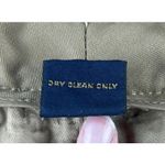 Women's 100% Wool Wide Leg Pant Size 12 Tan Satin Photo 6