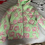 Wild Fable Hooded Quilted Floral Jacket Small NWT Photo 1