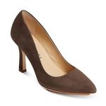 Salone Monet Anita Pump Women’s Leather Dressy Pumps, Size 11 New in Box $395 Brown Photo 0