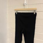 Aerie  kick it super flare ribbed pants in black Photo 3