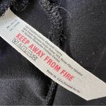 Free People  Intimately Black Ruffle Plunge V-Neck Crop Top Peplum Size Large Photo 6