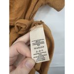 Free People Fauna Wrap Romper Women Small Brown Linen Blend Western Granolagirl Photo 5