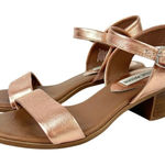 Steve Madden April Rose Gold Sandals 7.5 Photo 0