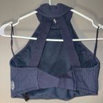 Free people movement Midnight Blue Ribbed Tank Top Small #715 Photo 2