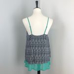 THML  Embroidered Layered Tank Medium Photo 4