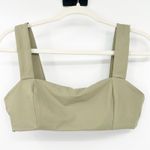 Tan + Lines by Sivan Ayla Womens Beach St. John Wide Strap‎ Swim Bikini Top M Green Size M Photo 1