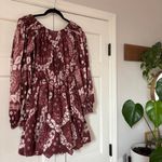 Ulla Johnson  Martine Dress Syrah Shibori Tie Dye Wine Red Maroon Burgundy Size 0 Photo 10