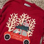 Lubot Christmas Sweater Medium Red Photo 1