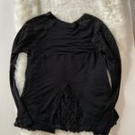 Generation Love Black Lace Top Photo 2