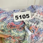 Victoria's Secret  Medium Blue, Pink Paisley Sleeveless Sleep Dress Nightie Photo 6