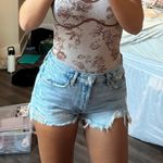 AGOLDE  Shorts Denim Distressed Photo 2