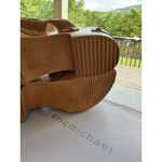 Eric Michael ‎ Delphi Cognac Size 36 US 5.5-6 Penny Loafer Mule Photo 9