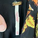 Free People Oh Baby Black And Pink Floral Mini Dress Size XS Photo 7