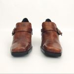 Vintage Genuine Leather Heels in Brown | Size 6.5 Photo 7