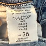 Hidden Jeans Hidden High Rise Cropped Wide Leg Jeans Size 26 Photo 5