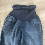 Motherhood Maternity Womens Blue Denim Over The Belly Skinny Jeans Size Small Photo 1