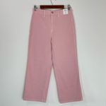 J.Crew Slim Wide Leg Jeans High-Waisted in Light Pink NWT Size 28 Photo 2