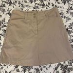  golf nike fitdry beige khaki skirt size 6 Photo 0