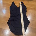 L.L.Bean women’s black one piece swimsuit size 14 long . Photo 2