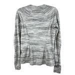 Lululemon  Runderful Long Sleeve Space Dye Camo White Silver Spoon 10 Athletic‎ Photo 2