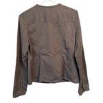 Pendleton  Button Front Shirt Jacket Long Sleeve Twill Cotton Brown Size Medium Photo 1