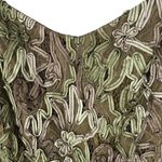 NWT Lafayette 148 Olive Green Ribbon Overlay Strapless Dress & Jacket Size 8/10 Photo 5