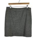 Talbots  Womens Diamond Print Wool Skirt Sz 14P‎ | Office Career Neutral Classic Photo 1