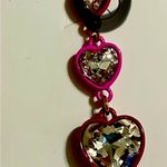 Betsey Johnson Betsy Johnson heart earrings pierced great for everyday use Photo 7