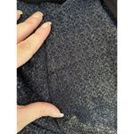 Free People Elanore Black Metallic Gold Asymmetrical Mini Dress Size Small Photo 6