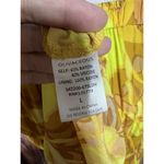 Olivaceous  Maxi Dress yellow floral Sexy Open Back Summer Party Sz Large Photo 6