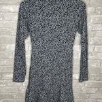 Parker Blue Leopard Print Dress Photo 6