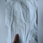 J.Crew  Wide Leg Trouser Pants White Cream Size M Stretchy Hippie Boho Trendy Photo 5