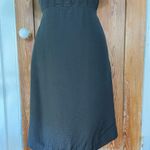 Anthropologie Moulinette Soeurs Bolero Blue/Black Puff Sleeve Silk Dress Sz 10 Photo 10