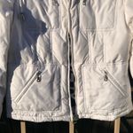 Donna Karan  NY White quilted down fill jacket M Photo 3