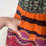 Angie strapless colorful patterned romper with pockets / L / Excellent condition Photo 2