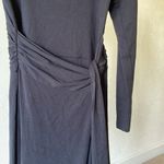 Boden Sylvia beautiful scoop neck ballerina wrap style jersey dress Black Size 4 Photo 4