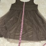 American Eagle ‎ outfitters women’s small brown tulle dress Photo 4
