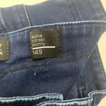 Chic Denim Womens Jeans Blue Size 14S Asha Corset Skinny Button Fly Distressed Photo 5