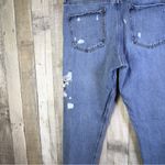 EXPRESS Size 6 Vintage Distressed High Rise Cropped Raw Hem w/5 Pockets Photo 9