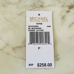 Michael Kors Sophie Surf Blue Soft Leather Small Messenger Crossbody Bag Photo 8