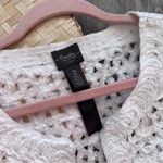 Chico’s travelers white & silver textured topper cardigan‎ Size L Photo 1