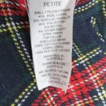 1990s Vintage Sag Harbor Red & Black Plaid Blazer Jacket Size XL Wool Photo 3